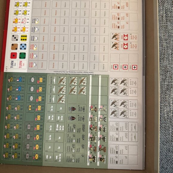 Lebensraum: The War For Europe, 1941-1945 (open, unpunched) Compass Games 1046 - Picture 10 of 12